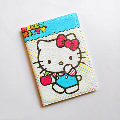 Hello Kitty Passport Holder - Cute PU Leather Organizer for Travel Essentials