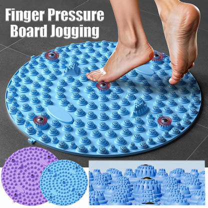 Acupressure Foot Massage Pad - Portable Pressure Relief Mat for Relaxation